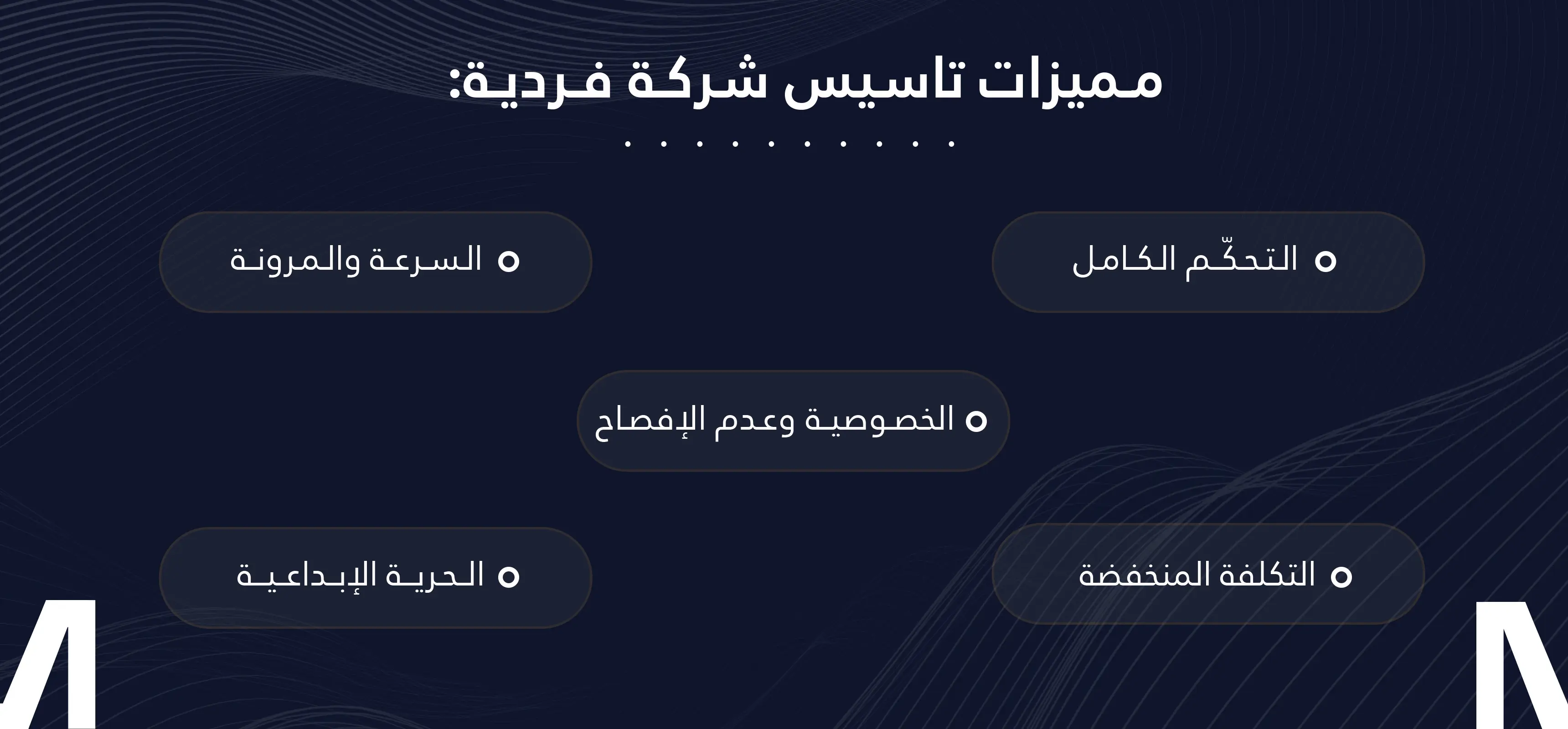 مميزات تأسيس شركة فردية