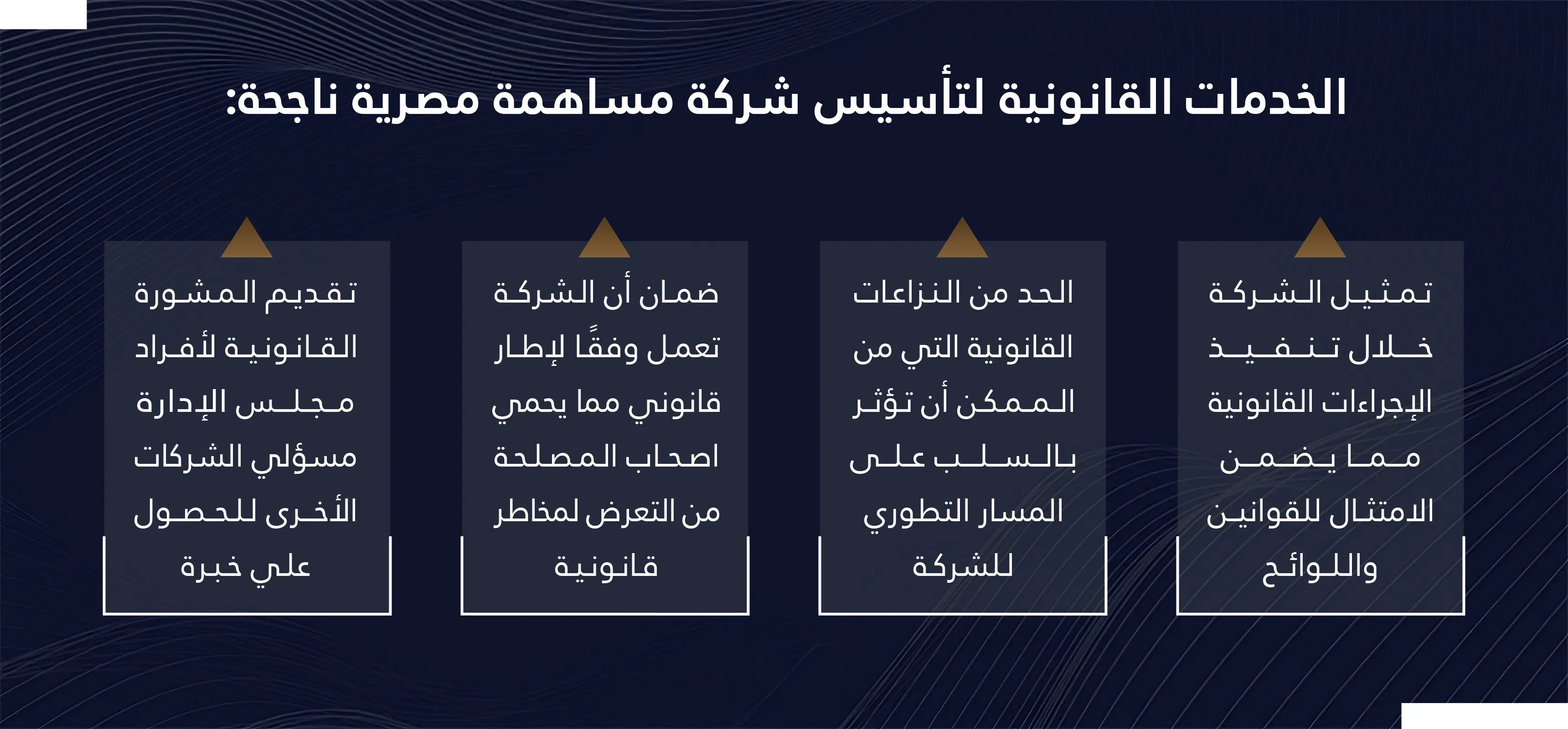 خدمات تأسيس شركة المساهمة الناجحة