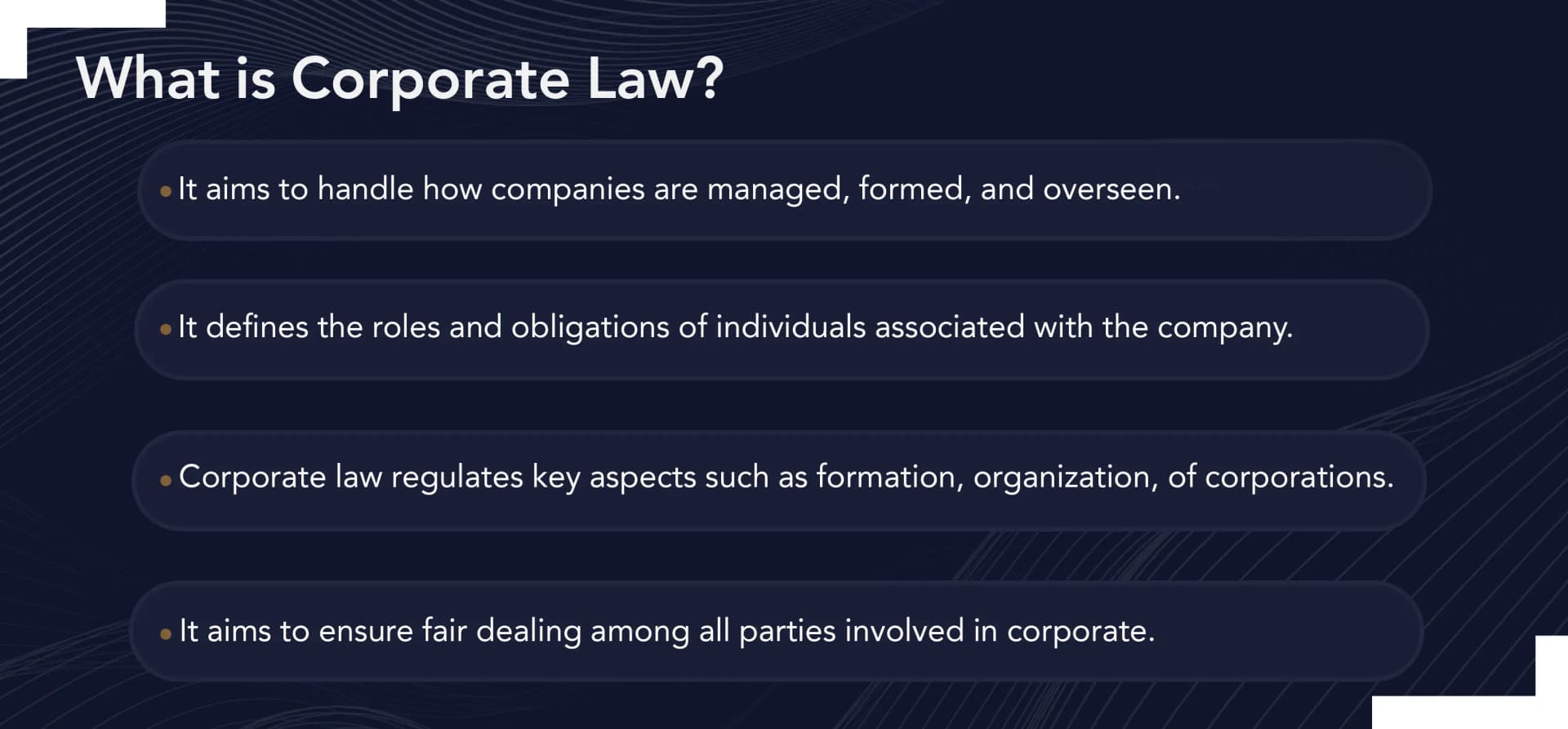 lawyer for corporate law
